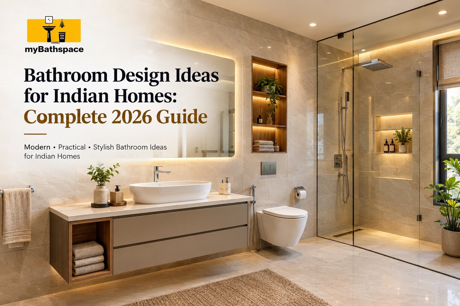 Bathroom Design Ideas for Indian Homes: Complete 2026 Guide
